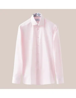 Long Sleeve Floral PrintI Twill Shirt