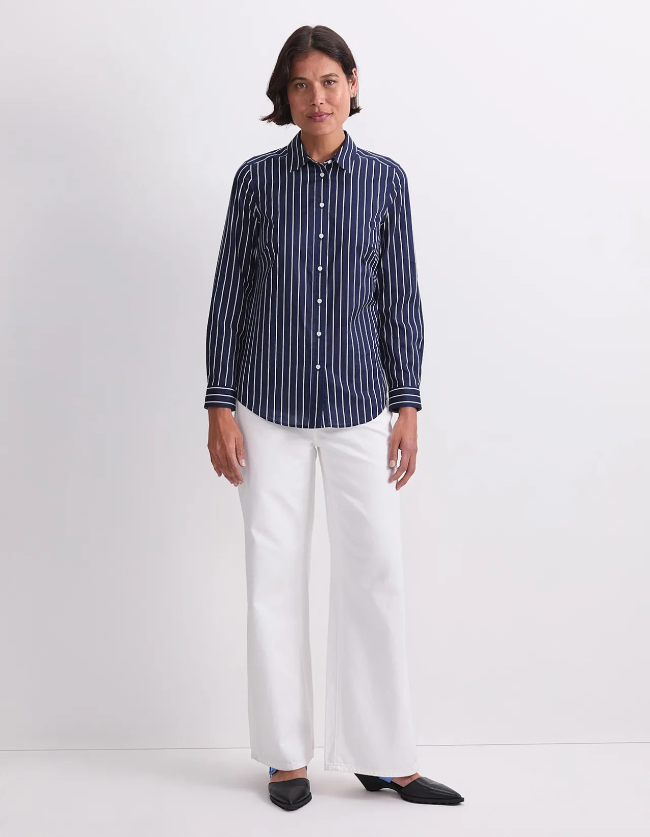 LONG SLEEVE LILY VOILE SHIRT