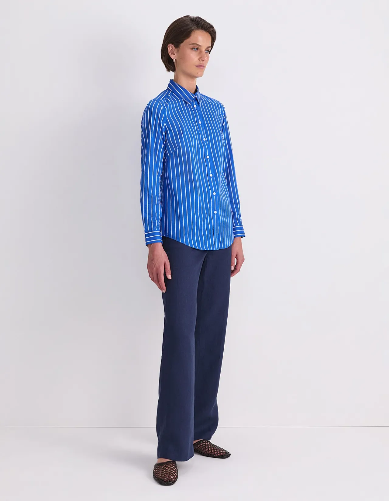 LONG SLEEVE LILY VOILE SHIRT