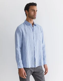 LONG SLEEVE LINEN SHIRT