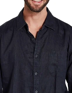 LONG SLEEVE LINEN SHIRT