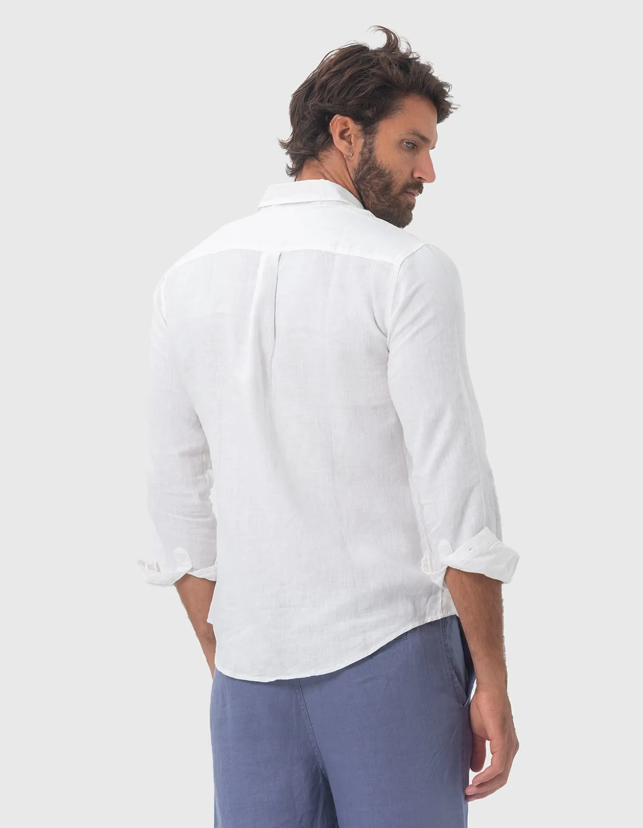 LONG SLEEVE LINEN SHIRT