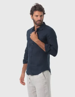 LONG SLEEVE LINEN SHIRT