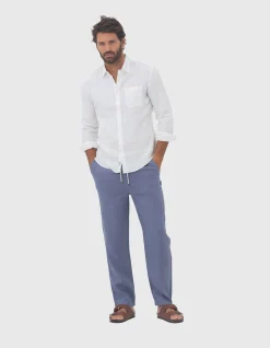 LONG SLEEVE LINEN SHIRT