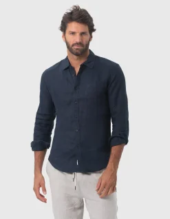 LONG SLEEVE LINEN SHIRT