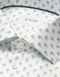 LONG SLEEVE PALM TREE SIGNATURE TWILL SHIRT
