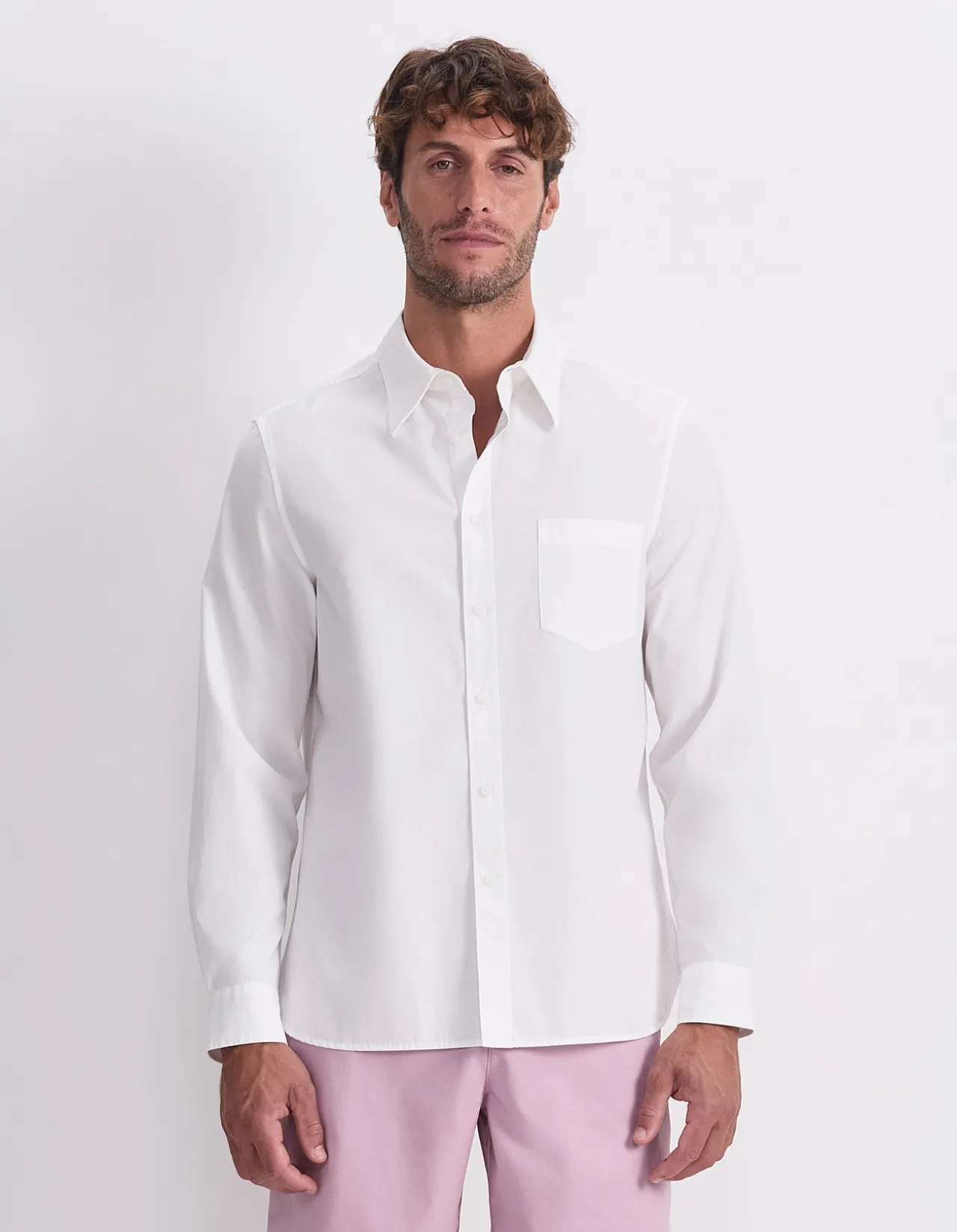 LONG SLEEVE POPLIN SHIRT