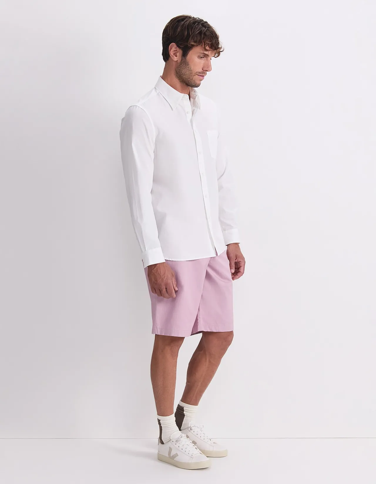 LONG SLEEVE POPLIN SHIRT