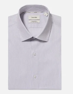 LONG SLEEVE POPLIN SHIRT SLIM FIT SHIRT
