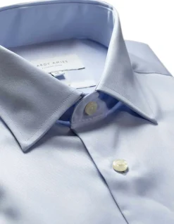 Long Sleeve Twill Contempp Fit Shirt