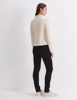 LONG SLEEVE ZIP THROUGH TOP