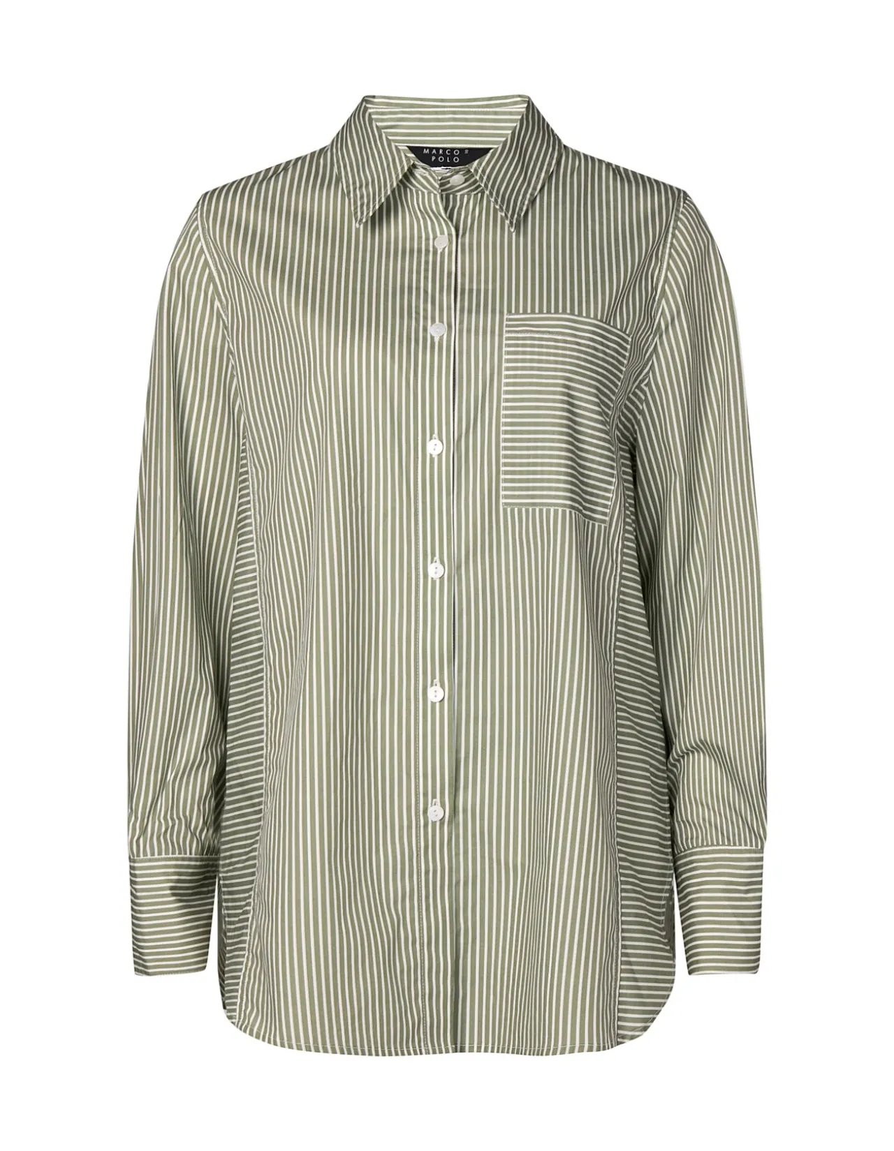 LONGLINE STRIPE SHIRT