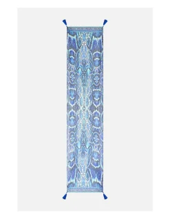 LONG SILK CRINKLE CHIFFON SCARF