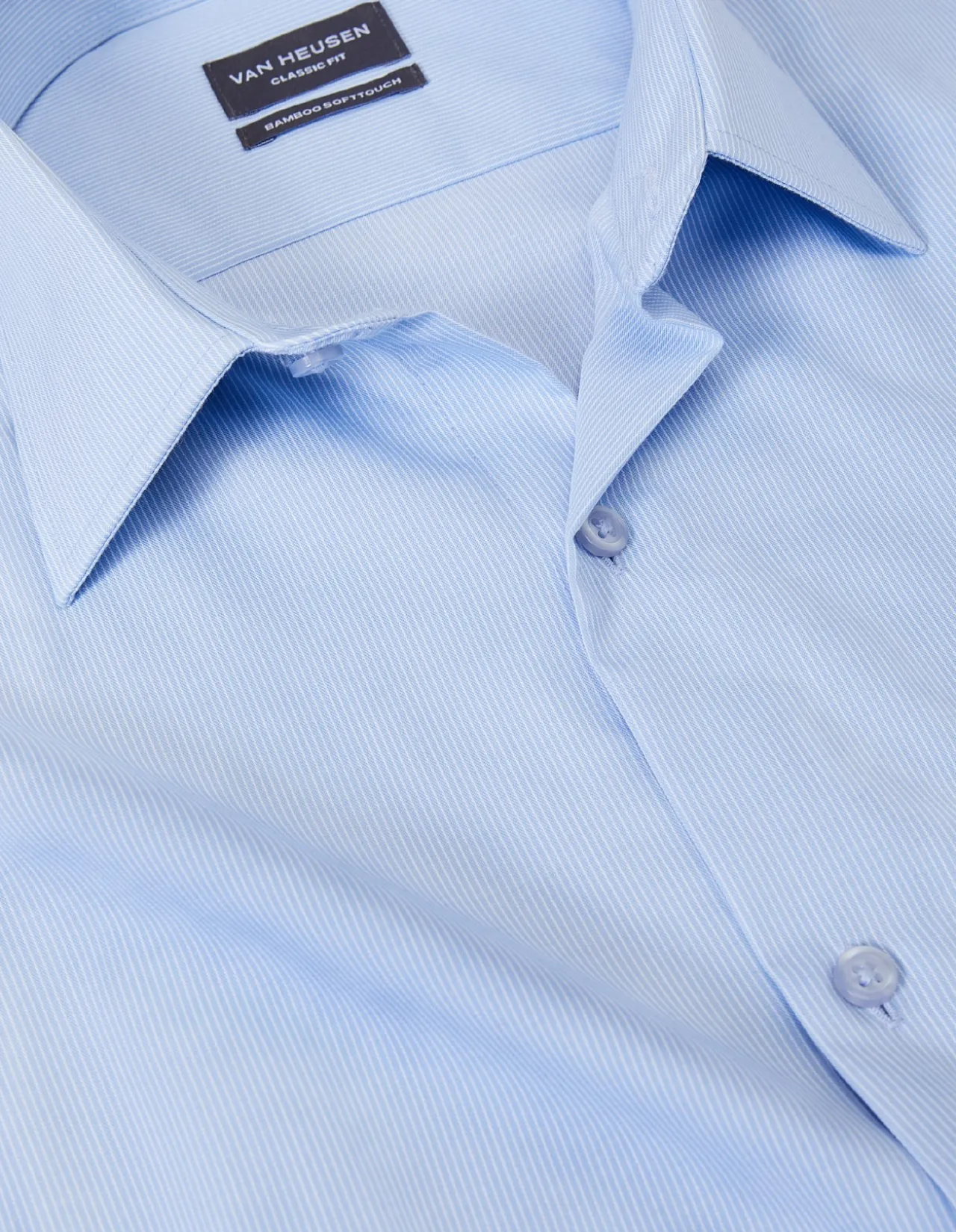Long Sleeve Classic Mini Stripe Shirt