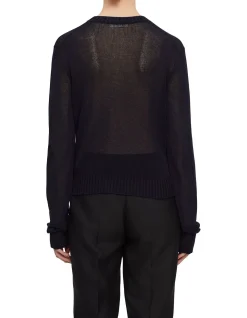 Long Sleeve Crewneck Sweater Midnight