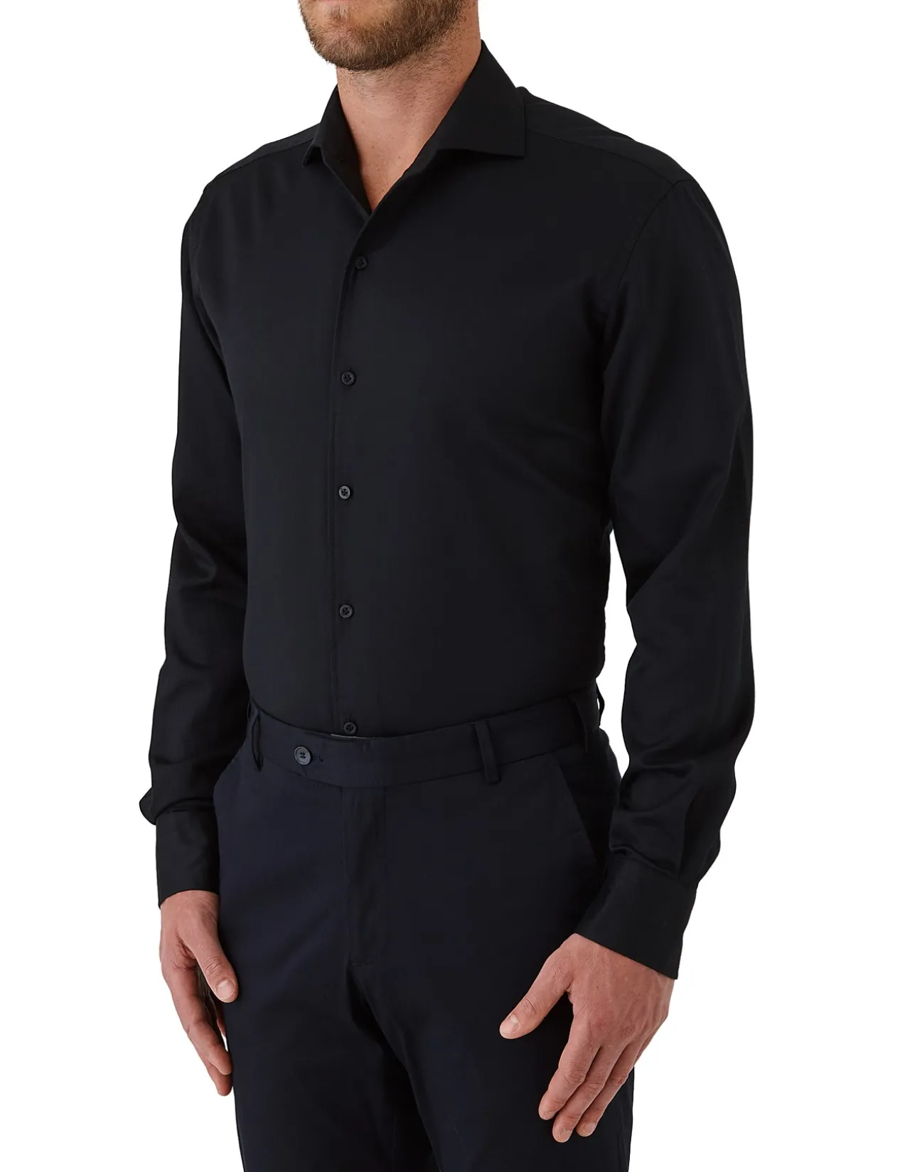 Long Sleeve Diamond Dobby Shirt