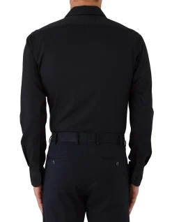Long Sleeve Diamond Dobby Shirt