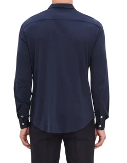 LONG SLEEVE MODAL JERSEY SHIRT