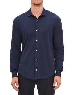LONG SLEEVE MODAL JERSEY SHIRT