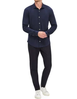 LONG SLEEVE MODAL JERSEY SHIRT