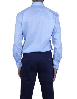 Long Sleeve Non Iron Modern Fit Point Collar Shirt