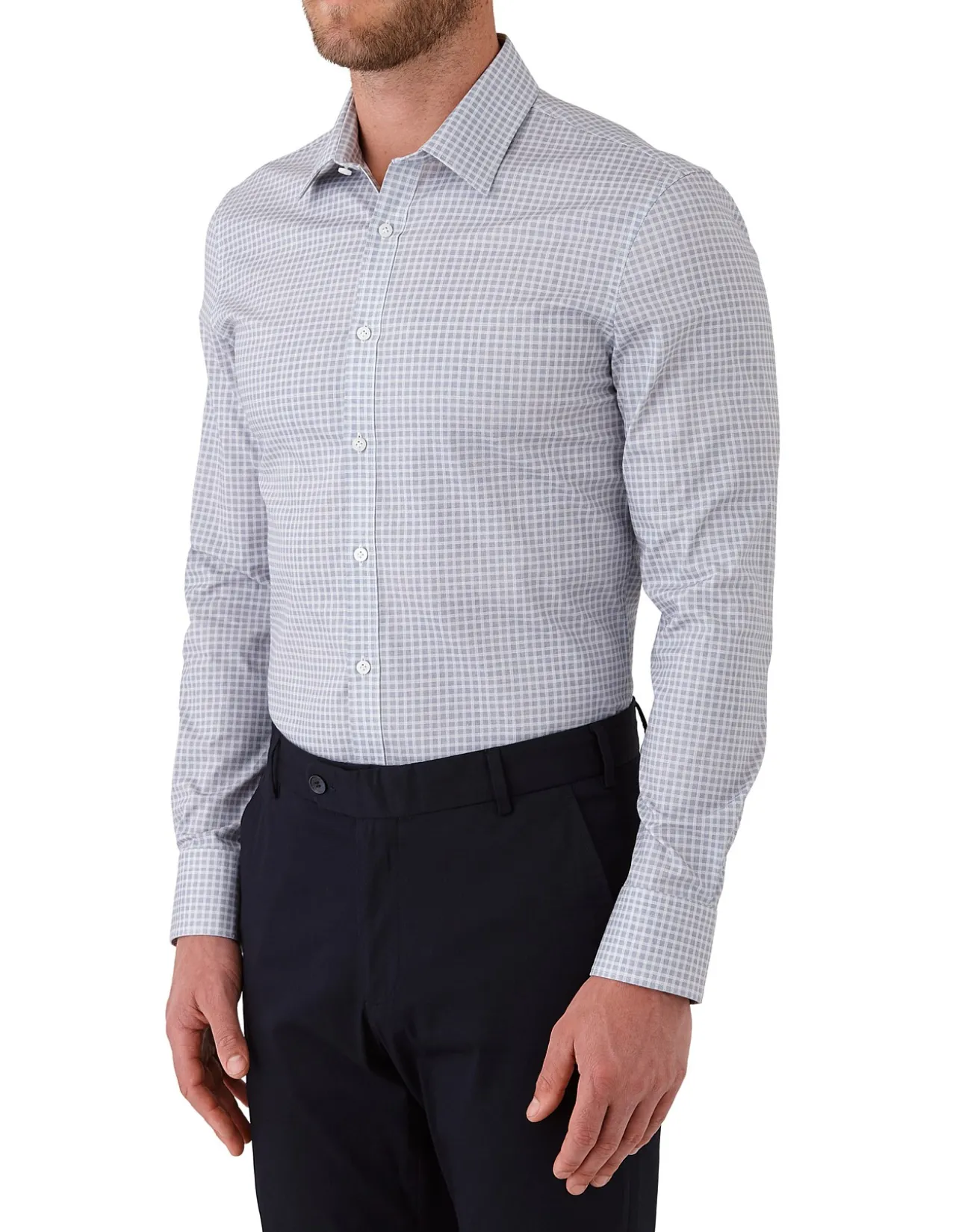 Long Sleeve PrintED WINDOW Check Shirt