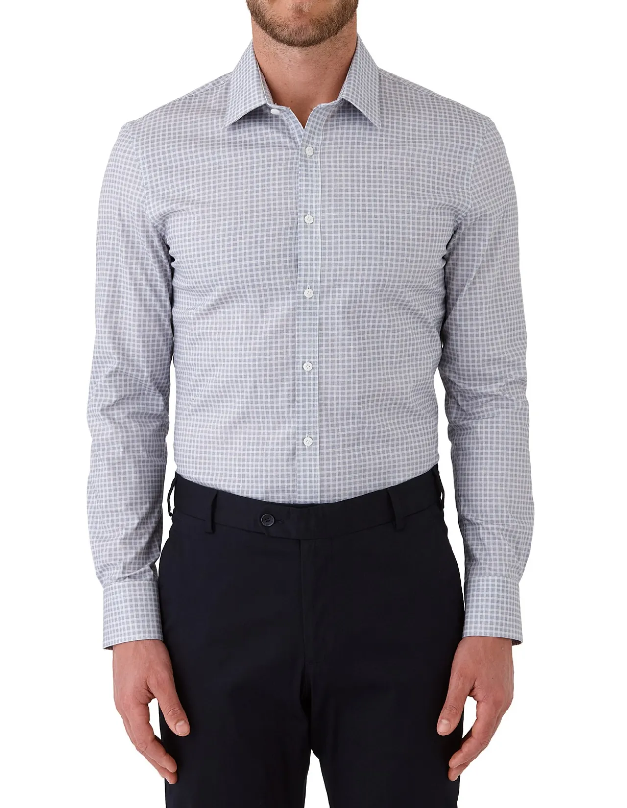 Long Sleeve PrintED WINDOW Check Shirt