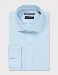 Long Sleeve Regular Fit Dobby Shirt