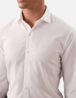 LONG SLEEVE SLIM FIT SOFT COMFORT STRETCH SHIRT