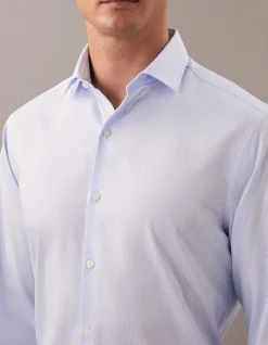 LONG SLEEVE SOFT COMFORT STRETCH SLIM FIT SHIRT