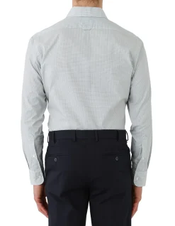 Long Sleeve TRIANGLE Geo Print Shirt