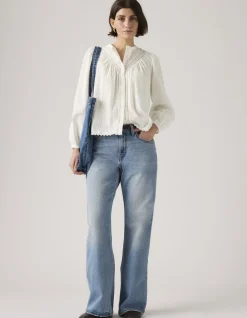 Loose Boot Mid Rise Non Stretch Bootcut Jeans