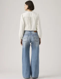 Loose Boot Mid Rise Non Stretch Bootcut Jeans