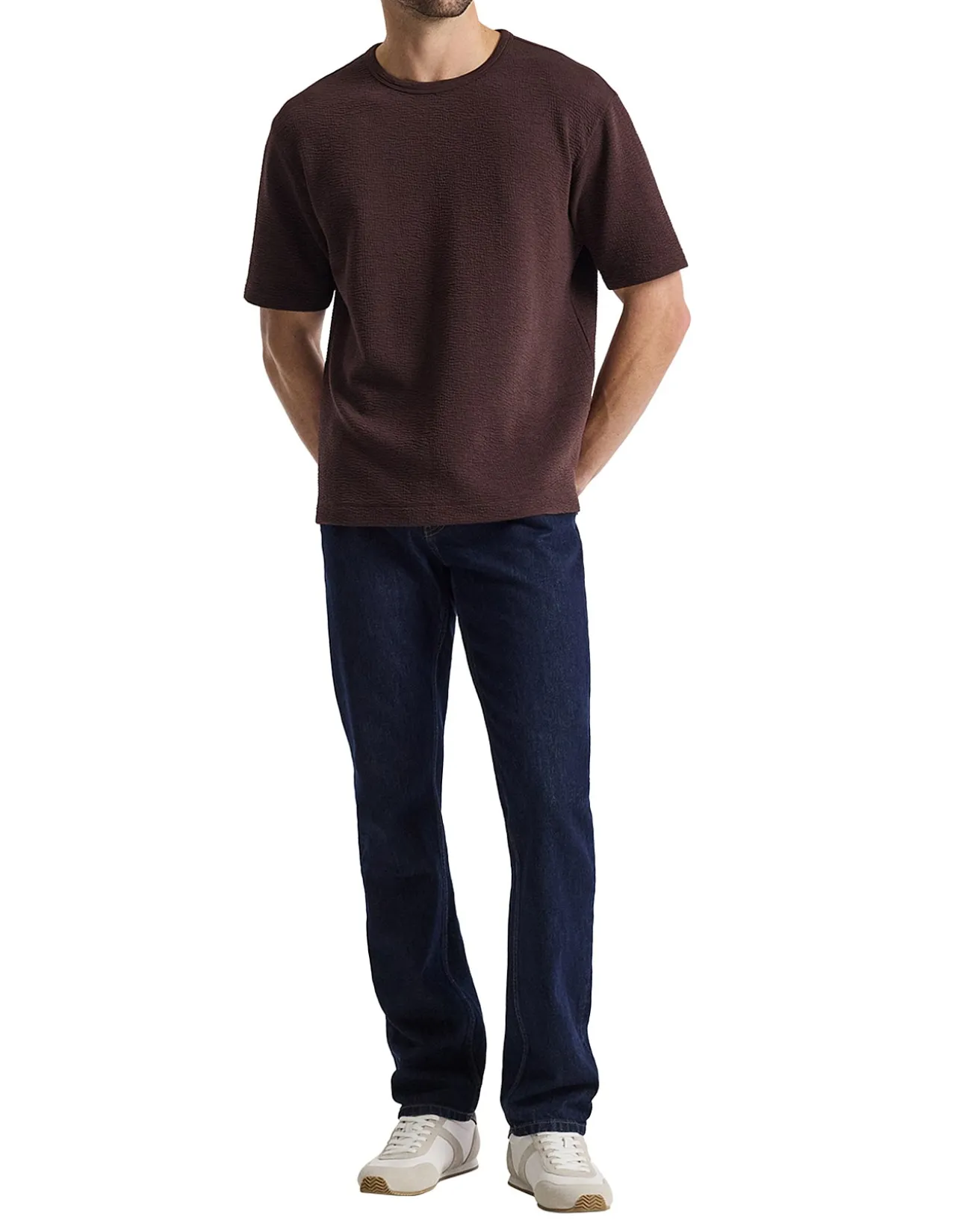LOOSE FIT CRINKLE T-SHIRT