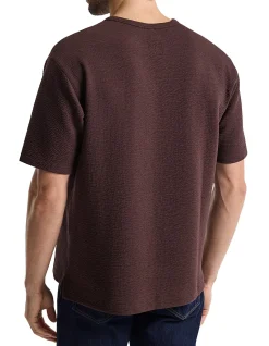 LOOSE FIT CRINKLE T-SHIRT