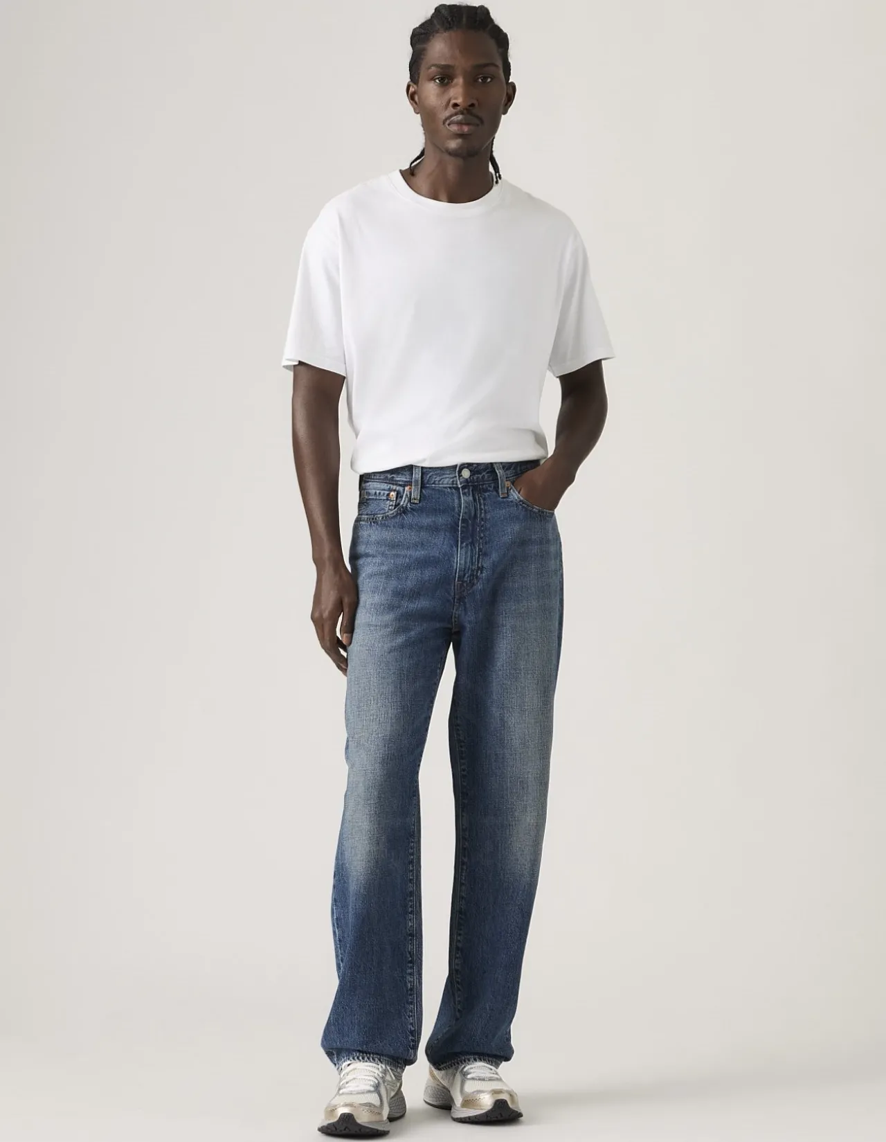 568 Loose Straight Non Stretch Denim Jeans