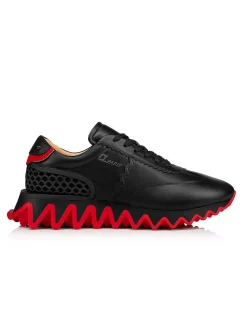 Loubishark Cutting-Edge Sneakers Black