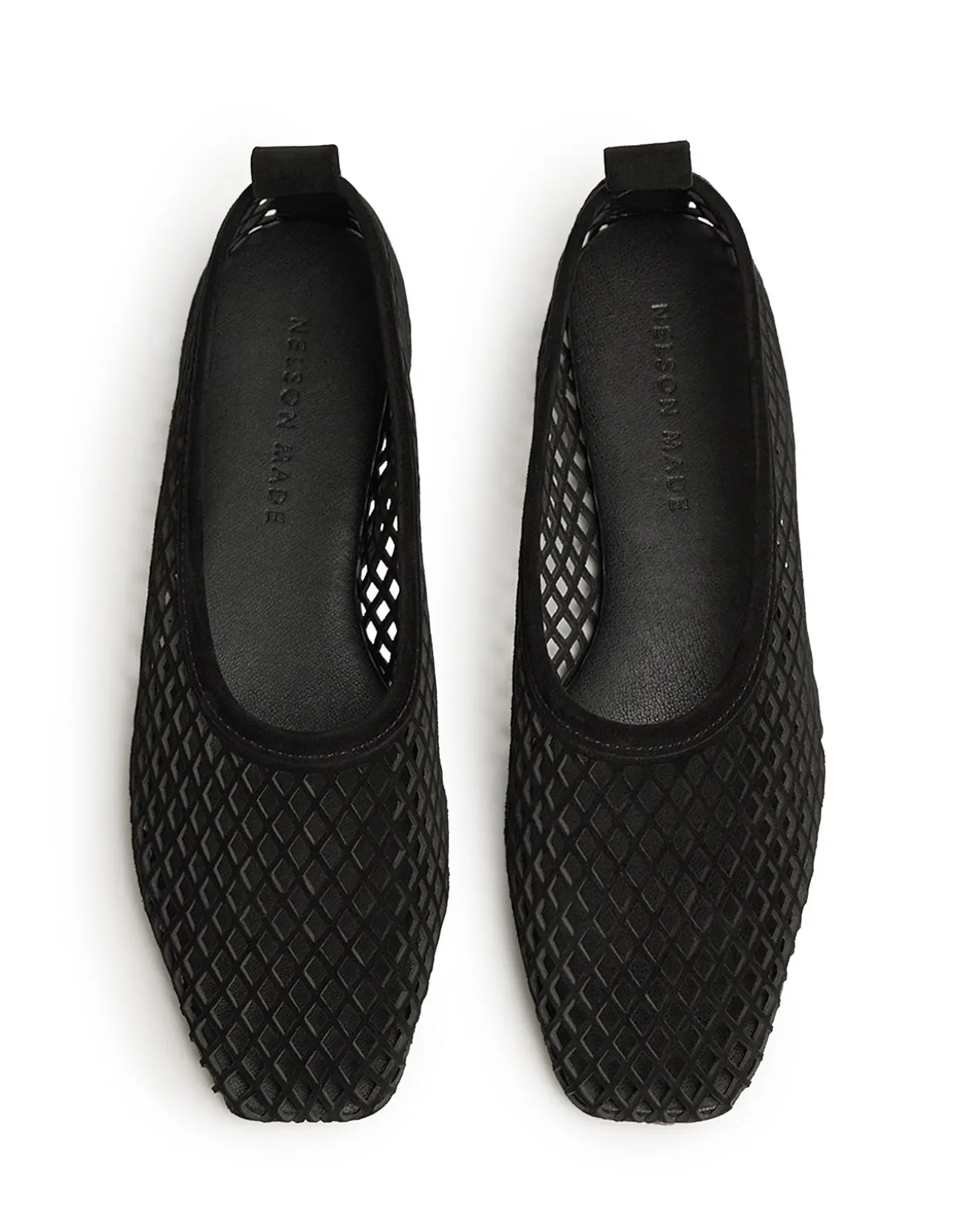 Lou Perforated Leather High Topline Flat