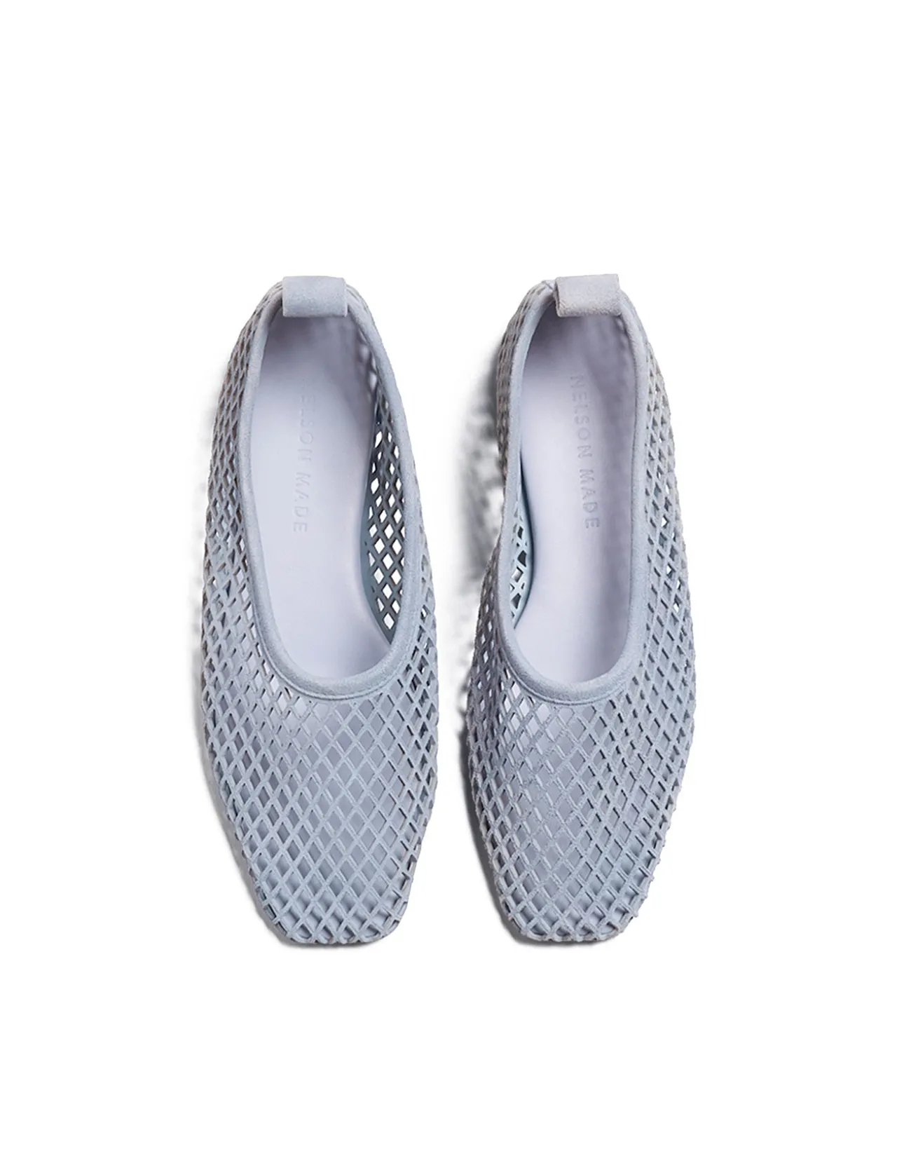 Lou Perforated Leather High Topline Flat