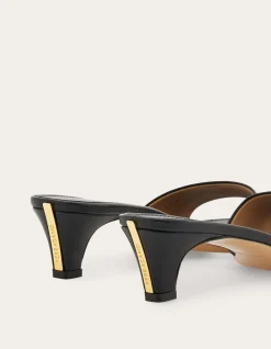 LOW HEELED MULE