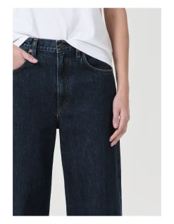 Low Curve Mid Rise Wide Leg Denim Jeans