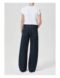 Low Curve Mid Rise Wide Leg Denim Jeans