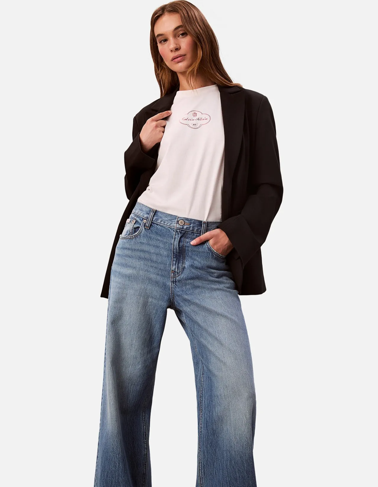 Low Rise Baggy Vintage Hampton Wide Leg Jeans