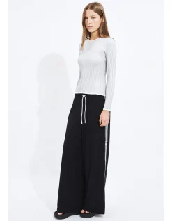 Ls Rib Knit Top 438
