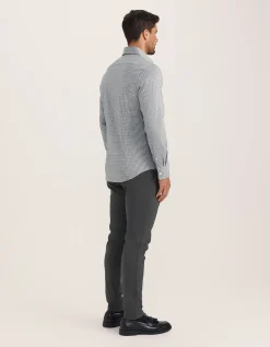LUCIAN LONG SLEEVE STRETCH CHECK SHIRT