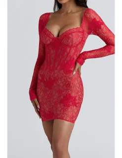 LUCIENNE LACE MINI DRESS - LIMITED EDITION