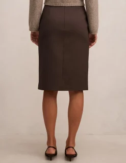 LUCY BELTED PENCIL SKIRT