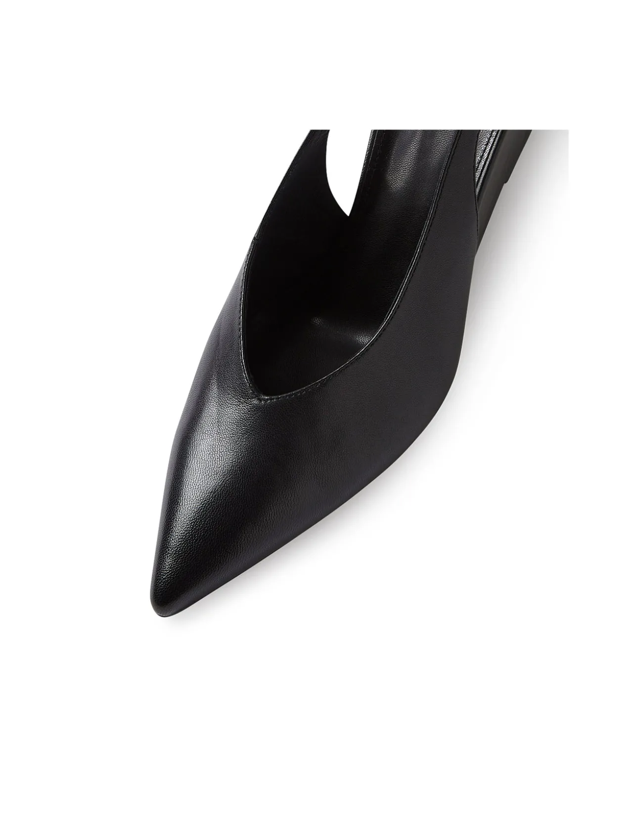Luisah Pointed Toe Slingback Wedge Heels