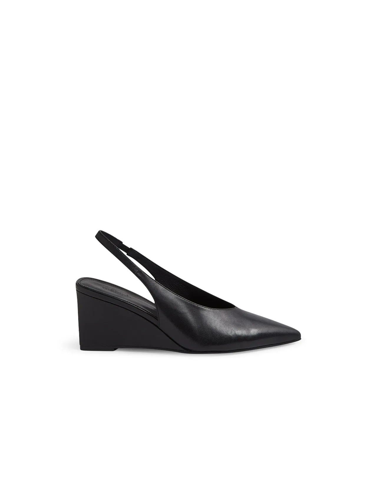 Luisah Pointed Toe Slingback Wedge Heels