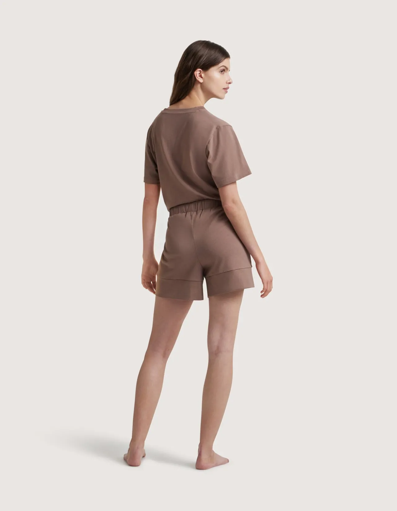 LUNA SHORT MEDIUM IN HAZELNUT